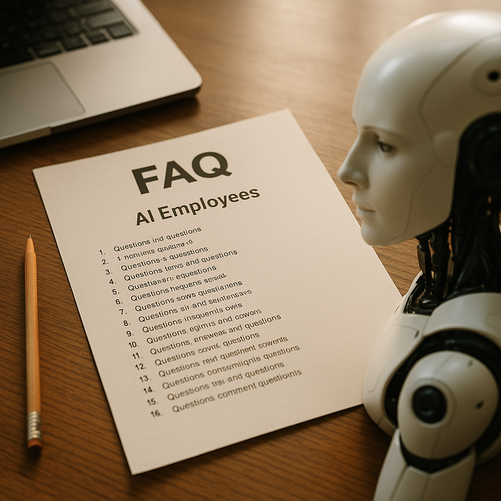 20 вопросов про ИИ-сотрудников для бизнеса: подробный FAQ